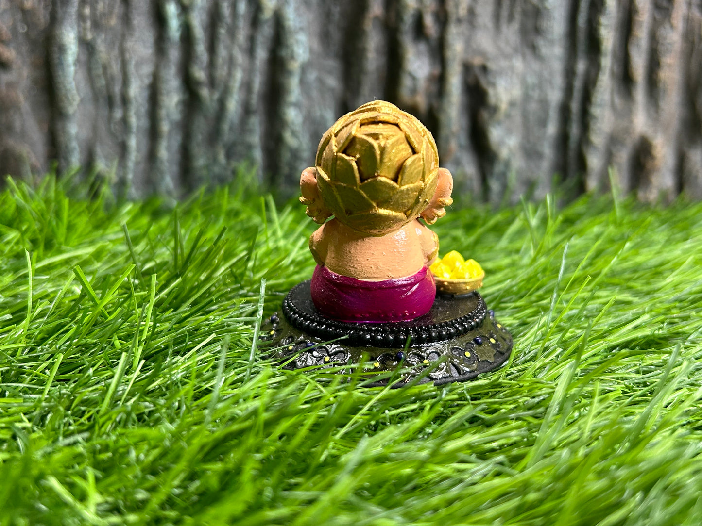 Chibi Ganesha hand painted 2inch