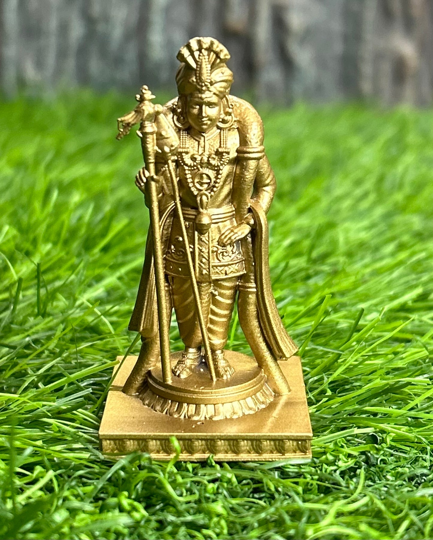 2.5inch raja alangaram murugan 3d printed idol