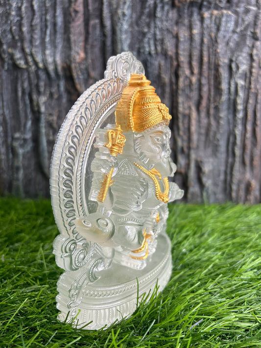 6inch epoxy Ganesha hand painted