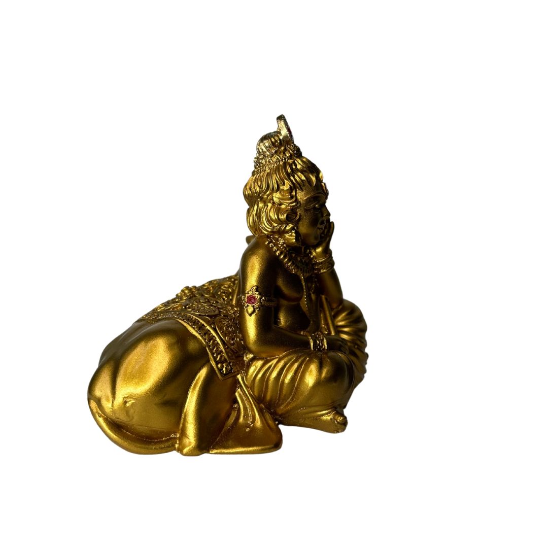 Gold coloured Krishna