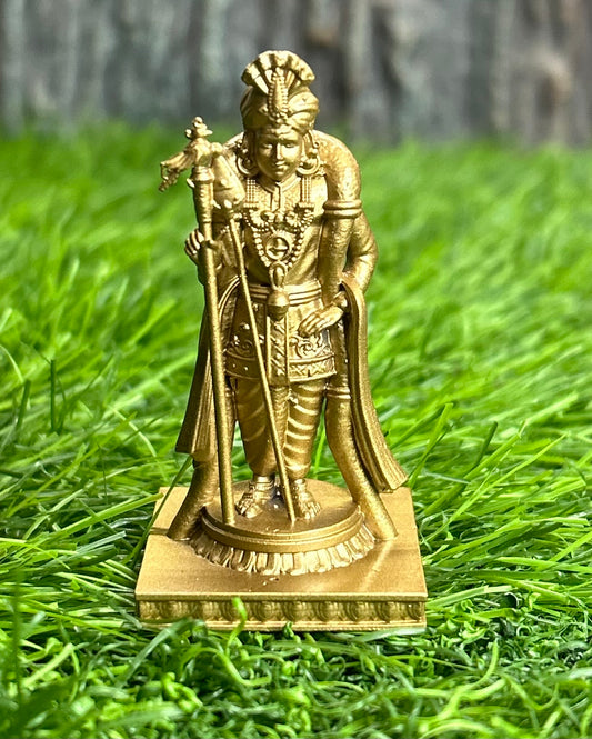 2.5inch raja alangaram murugan 3d printed idol
