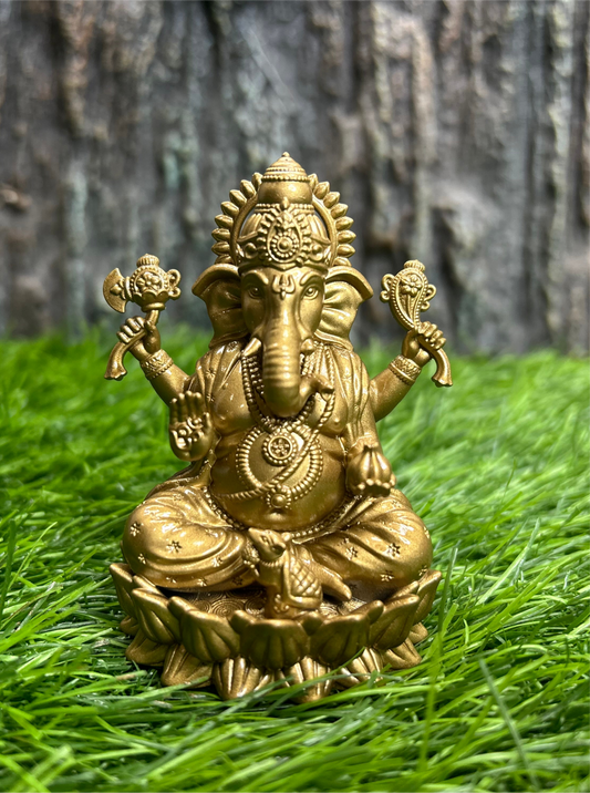 3inch Ganesha on a lotus